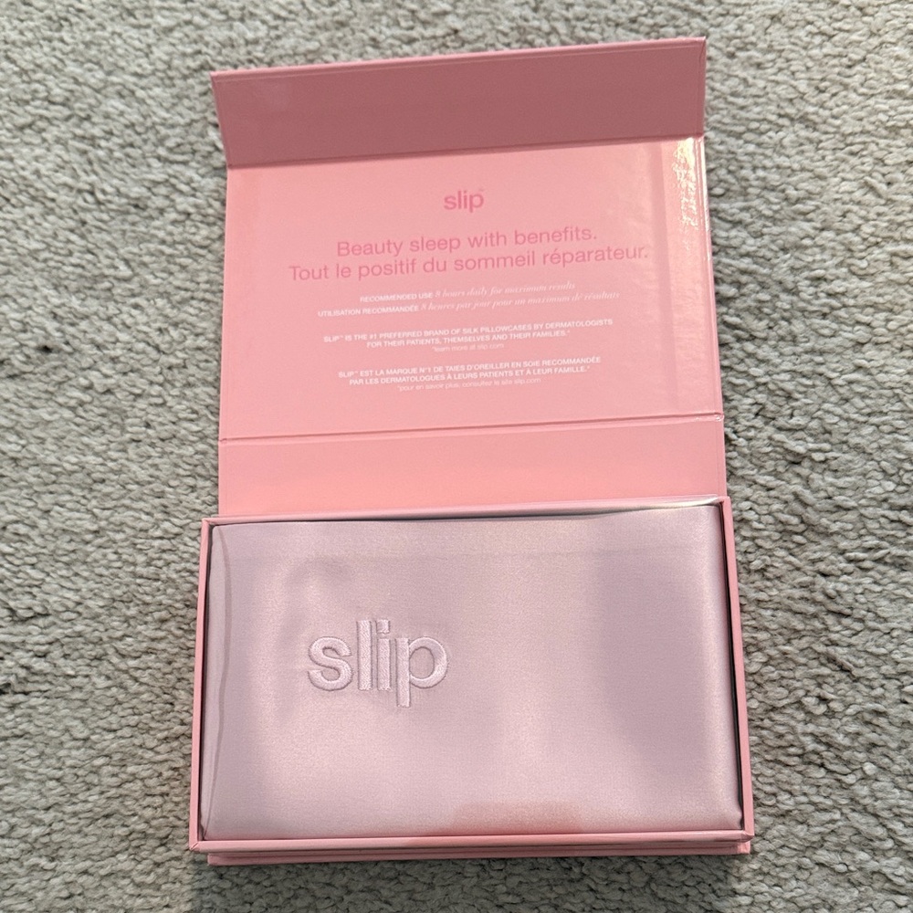Slip Blush Silk Pillowcase NEW IN BOX